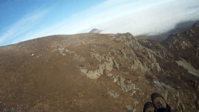 Copy of Полет на параплане с горы Бештау. 30 декабря 2017 года. смотреть онлайн