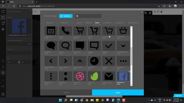 Replace social media icon in the navigation bar смотреть онлайн