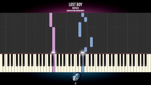 How To Play: Ruth B - Lost Boy | Piano Tutorial EASY смотреть онлайн