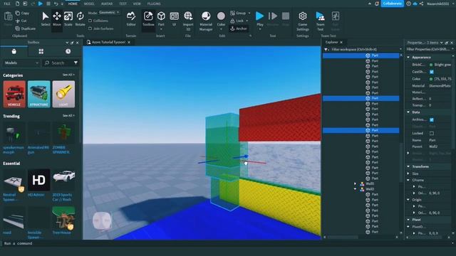 Как сделать свой Тайкон? Roblox Studio! #2 | Второй этаж, расширение территории Тайкона! смотреть онлайн