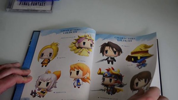 Распаковка коллекционного издания World of Final Fantasy - эксклюзива PS4