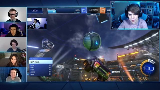 REACCIONANDO AL TORNEO OFICIAL DE FREESTYLE 1vs1 ? REEL VS FIRE | ROCKET LEAGUE смотреть онлайн
