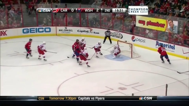 НХЛ. Вашингтон - Каролина - 3:0 (26/02/2013) смотреть онлайн