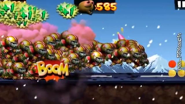 Zombie Tsunami - Let's Start With 500 Crazy Quarterbacks Versus The 300 Red Coins Challenge