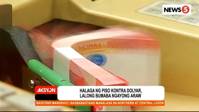 Peso-Dollar exchange rate, lalong humina смотреть онлайн