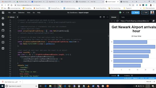 airport scraper walkthrough using cheerio.js and react смотреть онлайн