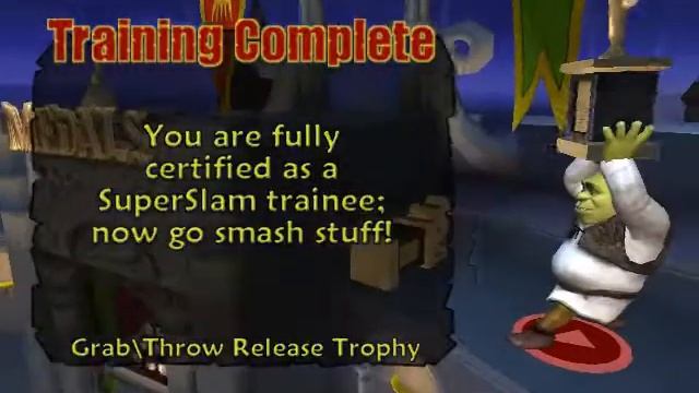 Shrek Super Slam - Trophy Room after completionist смотреть онлайн