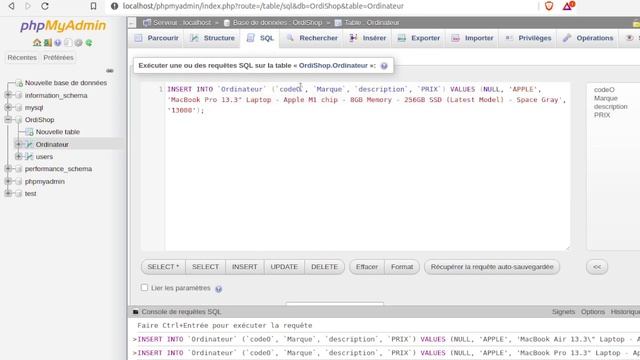 php vidéo 34 : php/mysql INSERT (Ajout des données dans une Base de données Mysql) смотреть онлайн