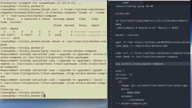 Docker GPU tensorflow смотреть онлайн