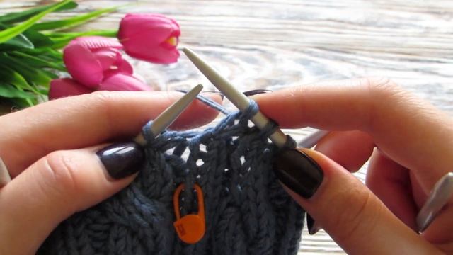 ЗАКРЫТИЕ КЛАССИЧЕСКОЙ МАКУШКИ ШАПКИ РИСУНКОМ "КОСЫ". смотреть онлайн