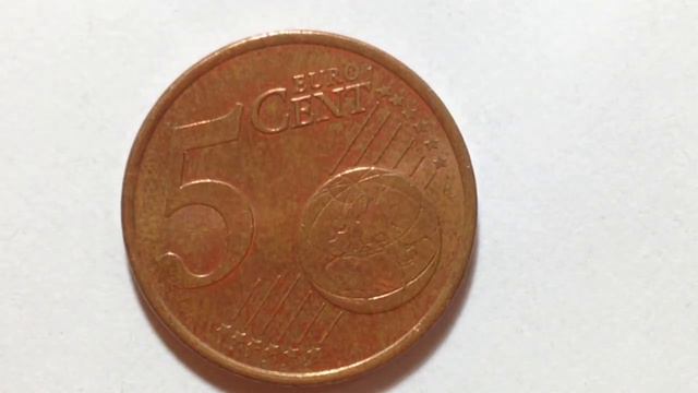 5 Euro Cent Coin- France 2002 смотреть онлайн