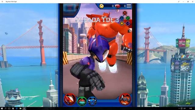 Big Hero 6 Bot Fight - Windows 10 - Game смотреть онлайн