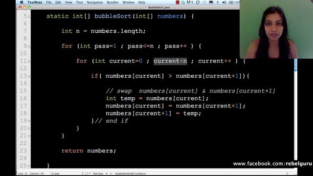 Bubble Sort Program with Java - Part 2 смотреть онлайн