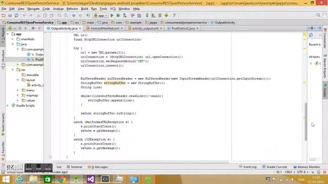 Android Consume RESTfull WCF смотреть онлайн