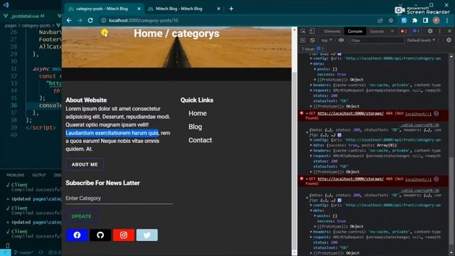 #12 Get Category post | Laravel and Nuxtjs смотреть онлайн