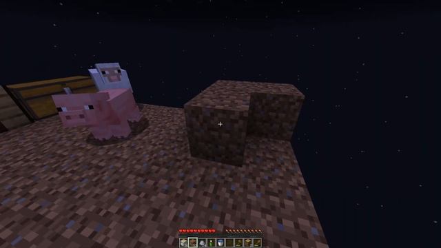 ВЫЖИВАНИЕ НА ОДНОМ ЛЕТАЮЩЕМ БЛОКЕ В Minecraft - КРИПЕР БАМБАНУЛ #1 смотреть онлайн