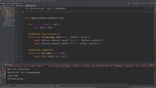 Professionelle (Slash-) Commands | Discord Bot in Python Programmieren #8 смотреть онлайн