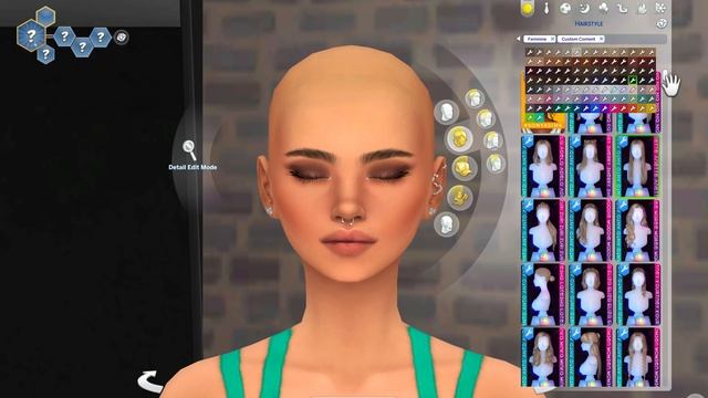 grunge aesthetic cas with cc links│the sims 4 смотреть онлайн