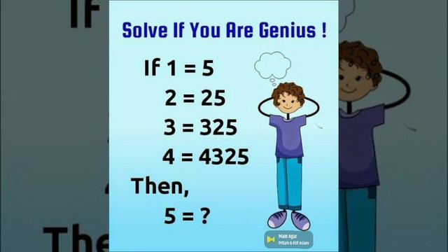 ?Genius IQTest maths puzzles //Tricky Riddles #math games paheliya with answers смотреть онлайн