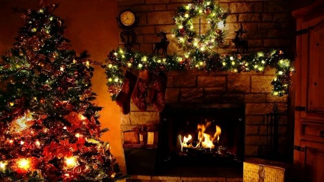 Рождественская Музыка и Звук Камина / Relax Music & Gray #23 смотреть онлайн