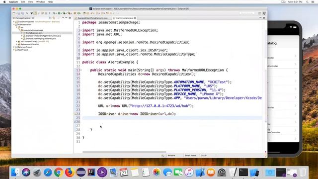 Appium Tutorial 24 : Handling Alerts/Popups in iOS App смотреть онлайн