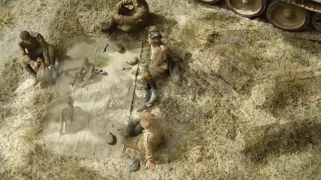 Диорама "Лейтенант, добьем НЗ?" смотреть онлайн