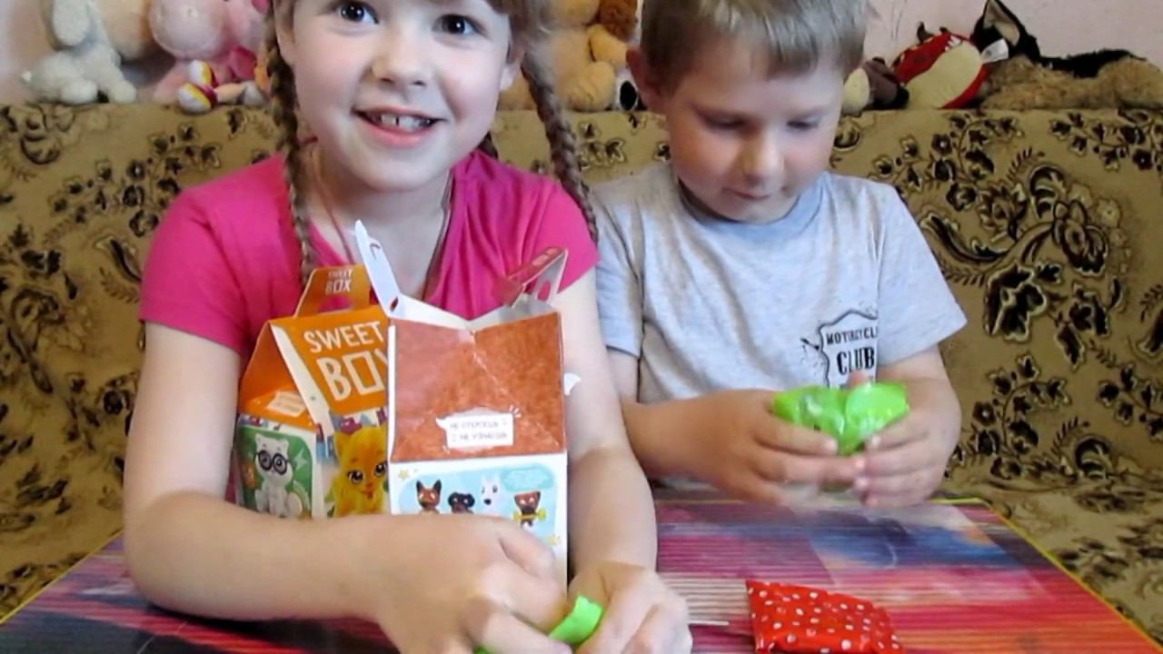 Распаковка больших SWEET BOX | Коллекция Пушистики смотреть онлайн