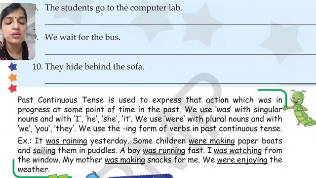 Chapter 21-Continuous Tense Class IV English Grammar смотреть онлайн