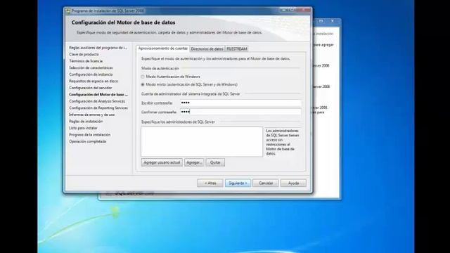 SQLSERVER 2008 INSTALACIÓN - INSTITUCIÓN TECNOLÓGICA JOSÉ PARDO смотреть онлайн