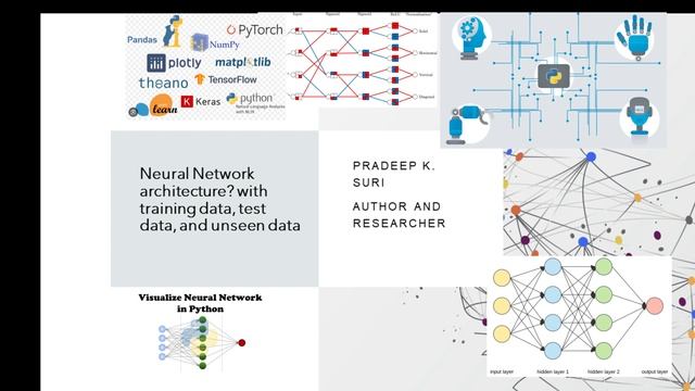 AI (Neural Network architecture with training data, test data, and unseen data) смотреть онлайн