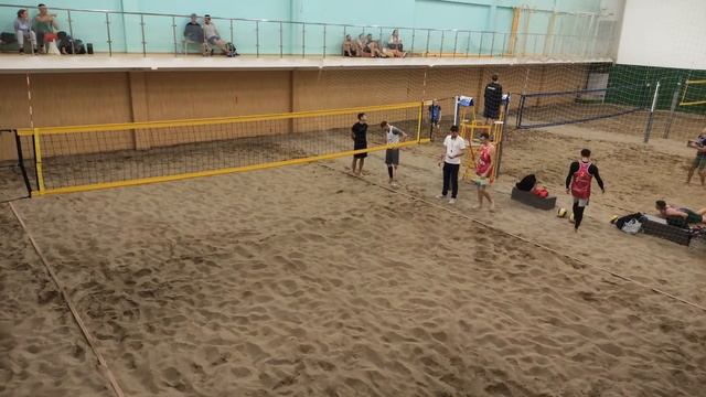 Чемпионат Новосибирска по пляжному волейболу, My Beach, мужчины, 1 тур, 1 группа смотреть онлайн