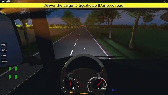 Przejazd Tirem SCANIA | ROBLOX POLISH CAR DRIVING смотреть онлайн