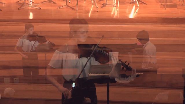 I PERFORMED LIVE in front of my whole SCHOOL! - Violin/Piano duet - Canon in D & River Flows in You смотреть онлайн