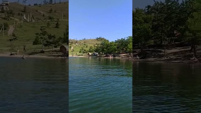 озеро Байкал, Иркутская область, Сахюрта, бухта Базарка, Ольхонские ворота. смотреть онлайн