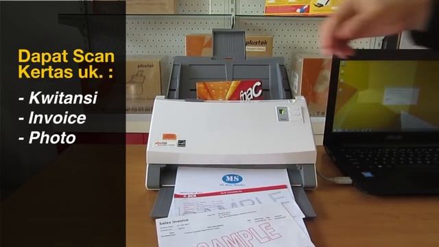 Scanner Dokumen ADF Plustek - Scan Dokumen Cepat! смотреть онлайн