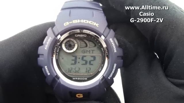 Мужские японские наручные часы Casio G-SHOCK G- 2900F- 2V смотреть онлайн