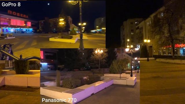 Test GoPro 8 + Hohem ISteady 3 Pro & Sony FDR-X3000 & Panasonic HC-V770 EE-K - Without Processing.