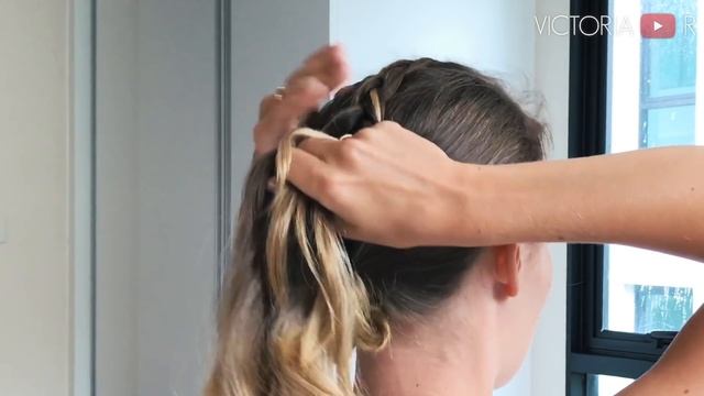 ТОП прическа из INSTAGRAM / ИНСТАГРАМ ПРИЧЕСКА #VictoriaR смотреть онлайн