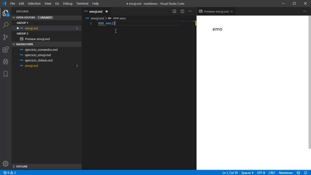 4 Curso de Markdown (emoji en markdown) смотреть онлайн