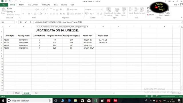 Updating Progress from Excel to Primavera P6. смотреть онлайн