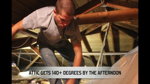 Hot attic solutions using spray foam New Orleans смотреть онлайн