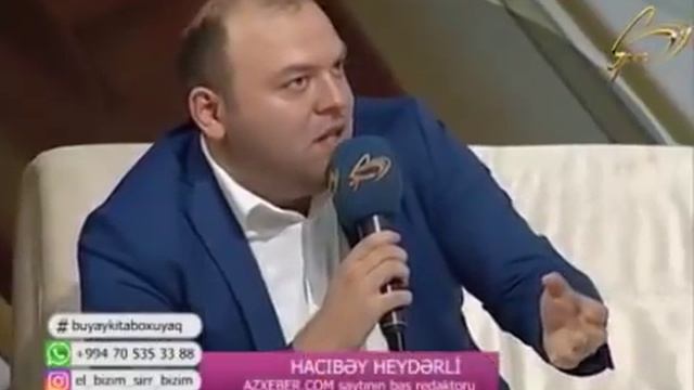 El Bizim Sirr Bizim Verlişi Sərraf Kərimov 26.07.2018 (Space Tv) смотреть онлайн