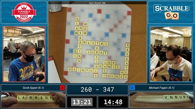 2022 Scrabble Players Championship Game 08 смотреть онлайн