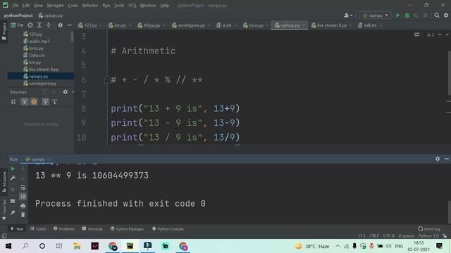 Operators in Python | Python Tutorials for Beginners in English | Part-25 | #Python смотреть онлайн