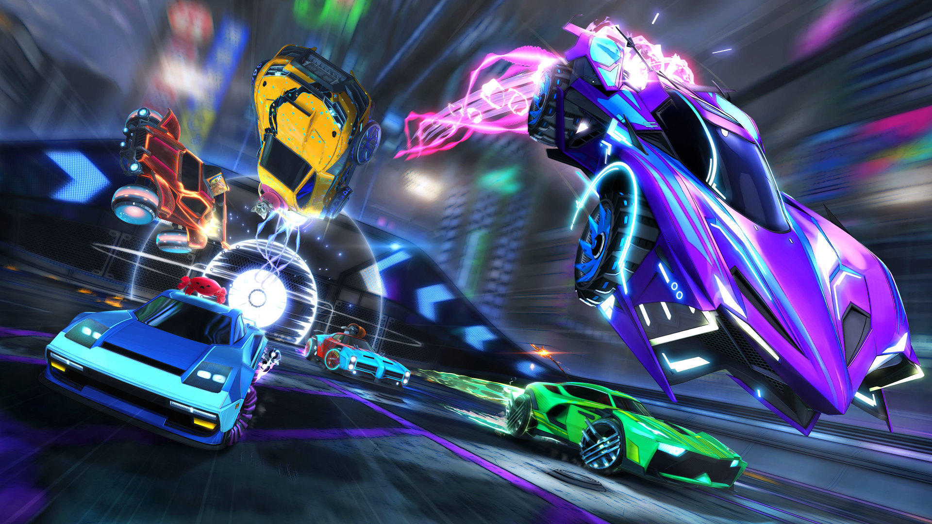 Rocket League:(УБОЙНЫЙ ФУТБОЛ НА МАШИНАХ) Обзор gameplay на Xbox Series S смотреть онлайн