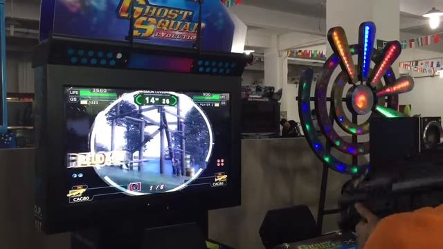 Ghost+Squad+shooting+arcade+game+machine смотреть онлайн