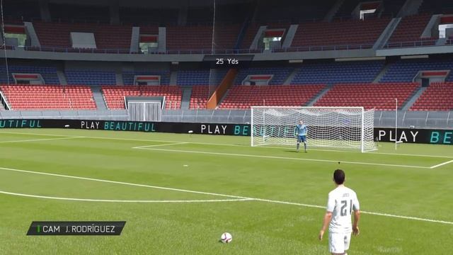 How to do freekicks and penalties in fifa 16 practice arena(and rabona's) смотреть онлайн