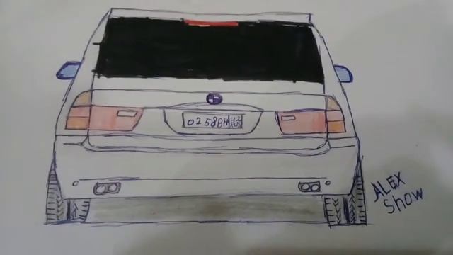 Нарисовал BMW x5 смотреть онлайн