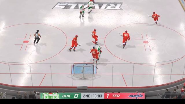 NHL 22 Секрет НХЛ22 Р1 и треугольник и 0 голов пропущено!!