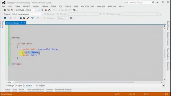 How To Make A Vertical Line In HTML Using CSS